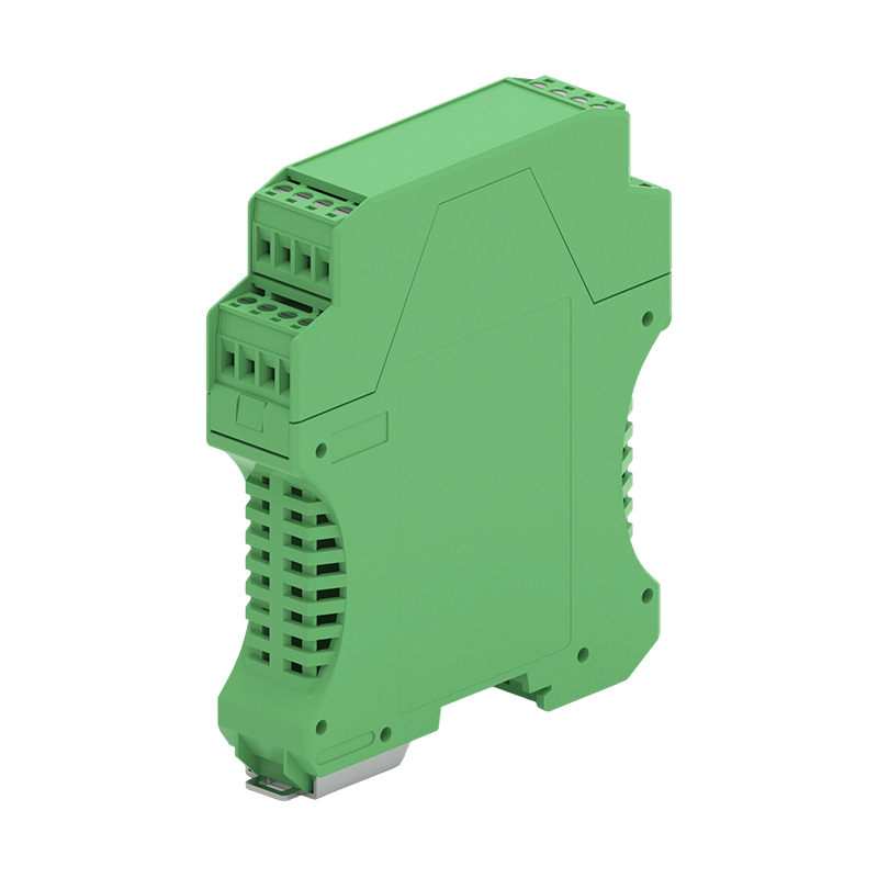 Boîtier de module électronique de rail de montage de PCB de type serrure avec évent (vert, IP20)