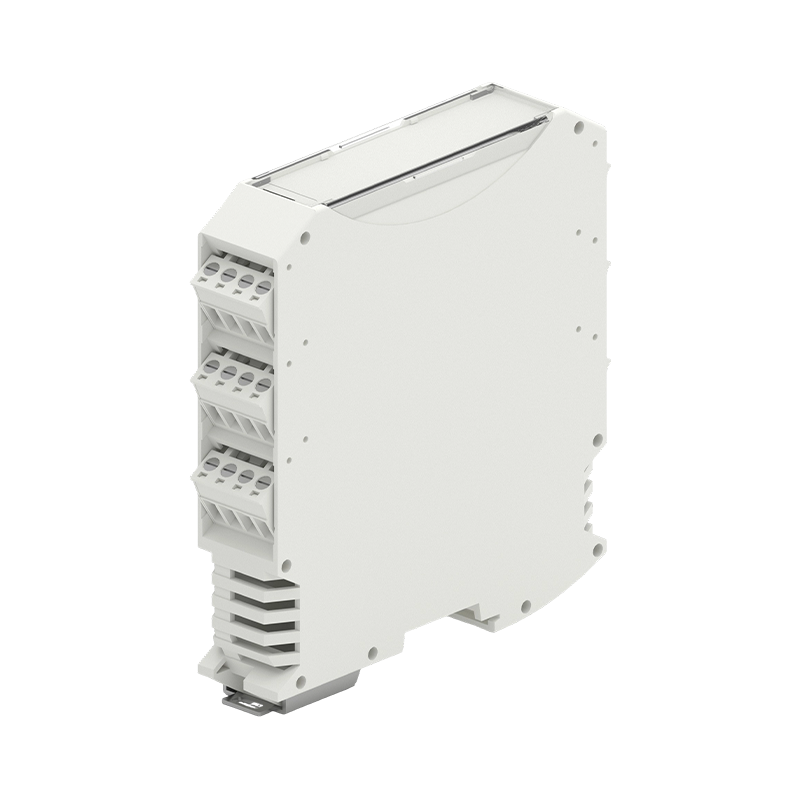Boîtier de module électronique de rail DIN de type verrouillage pour montage sur PCB de 23 mm avec 24 connexions