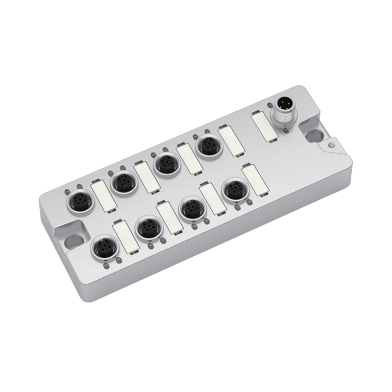 Boîtier moulé sous pression en aluminium pour applications industrielles compactes et robustes de bus de terrain IO-Link