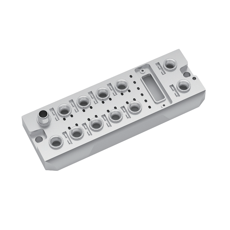 Boîtier moulé sous pression en aluminium IP67 pour réseaux de capteurs et d'actionneurs IO-Link