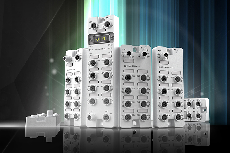 Boîtier moulé sous pression en aluminium I/O-Link