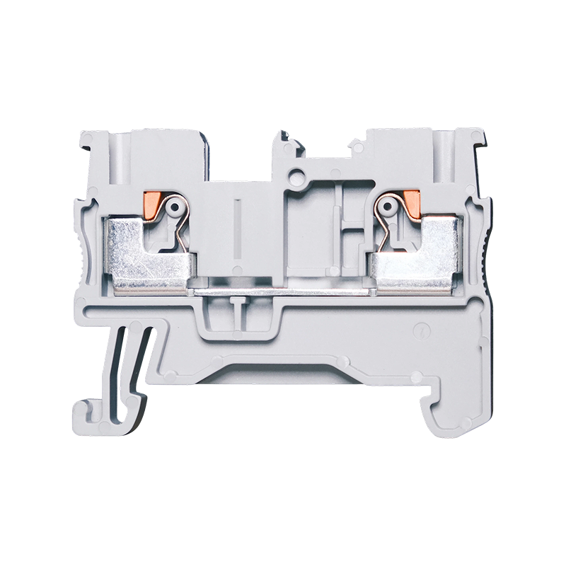 Bornier de rail DIN à enfoncement GP2.5-2 2,5 mm², 1 entrée/1 sortie (2 fils)