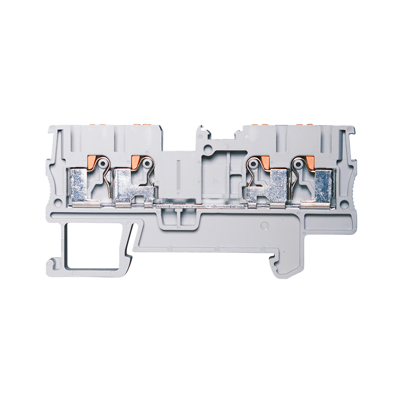 Bornier de rail DIN à enfoncement GP2.5-4 2,5 mm², 2 entrées/2 sorties (4 fils)